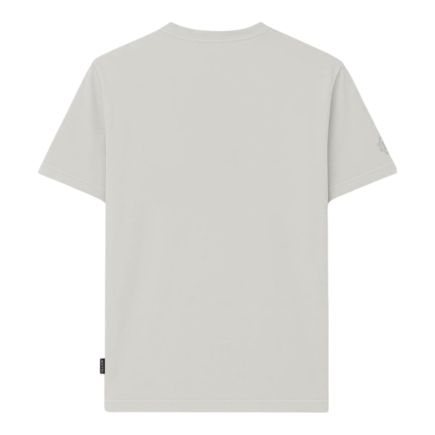 Camiseta Silenzio Uomo Gris Lusso Discreto