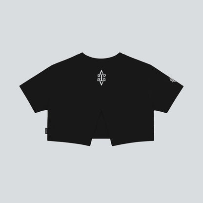 Crop Top Freda Negro I´inizio