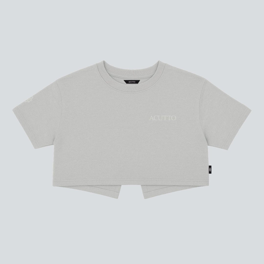Crop Top Vera Gris Lusso Discreto