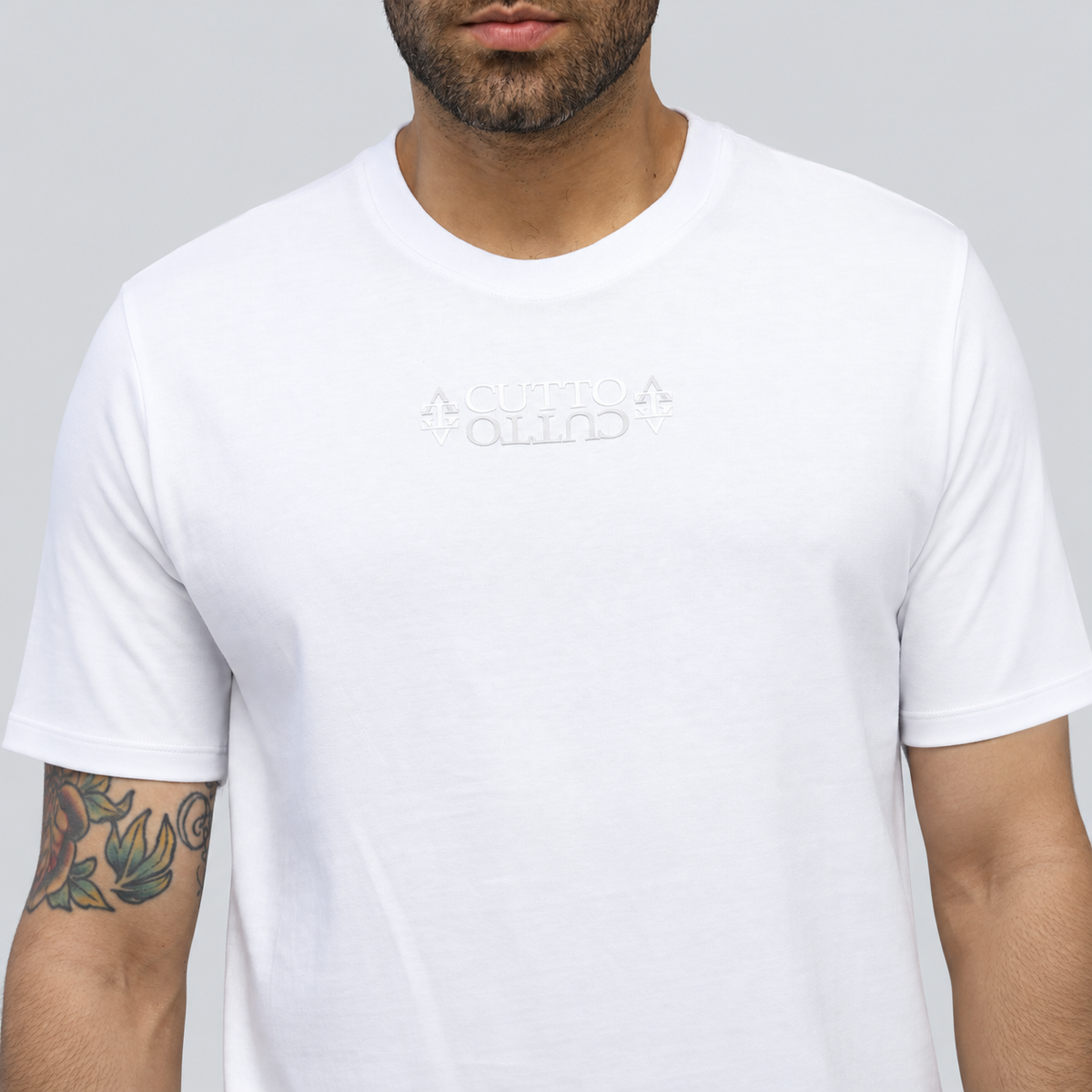 Camiseta Sostegno Blanca Lusso Discreto