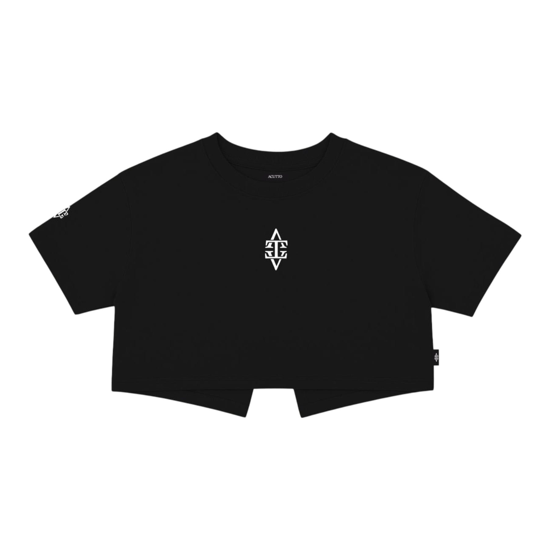 Crop Top Aurora Negro I´inizio