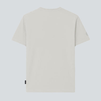 Camiseta Silenzio Uomo Gris Lusso Discreto