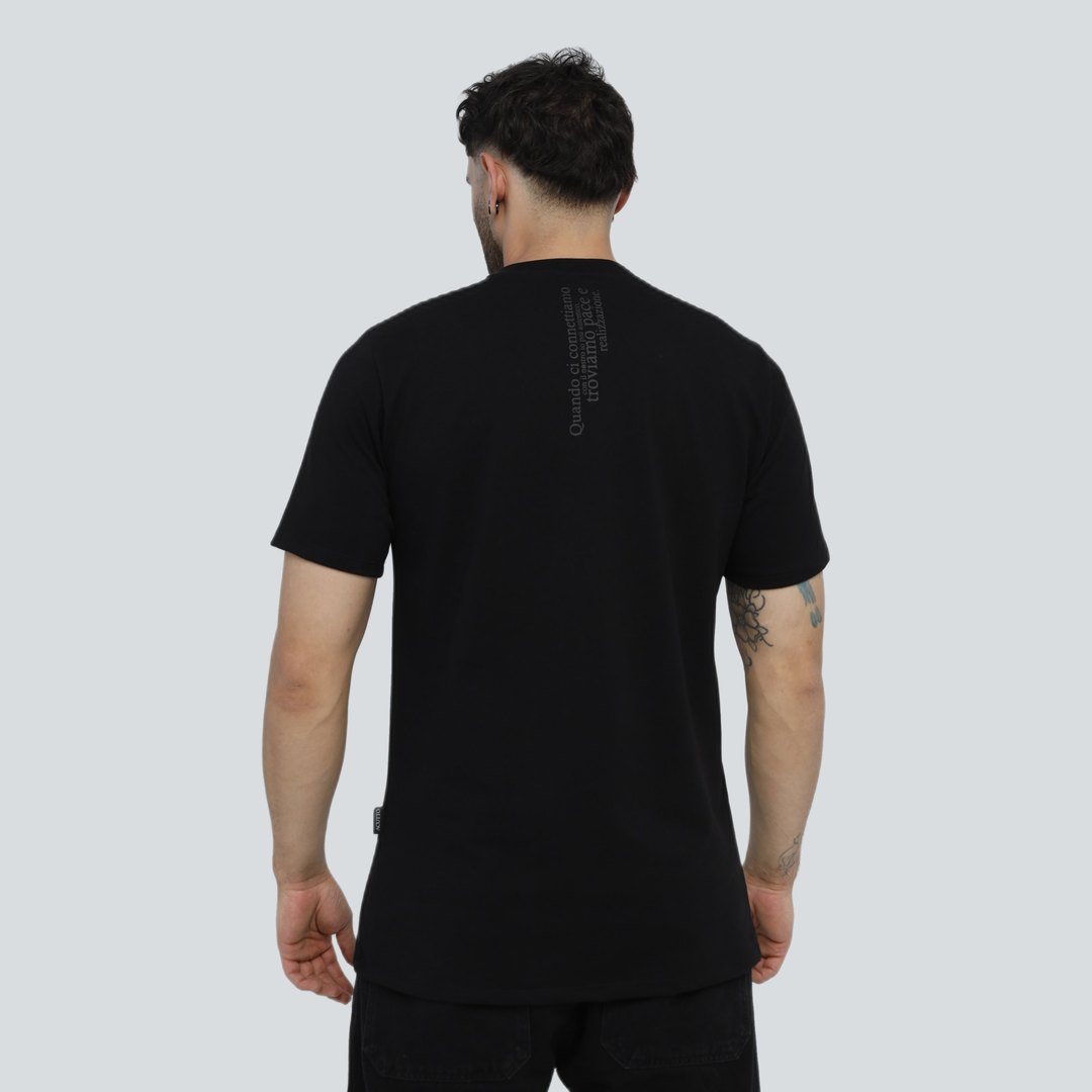 Camiseta Tenuta Negra Lusso Discreto