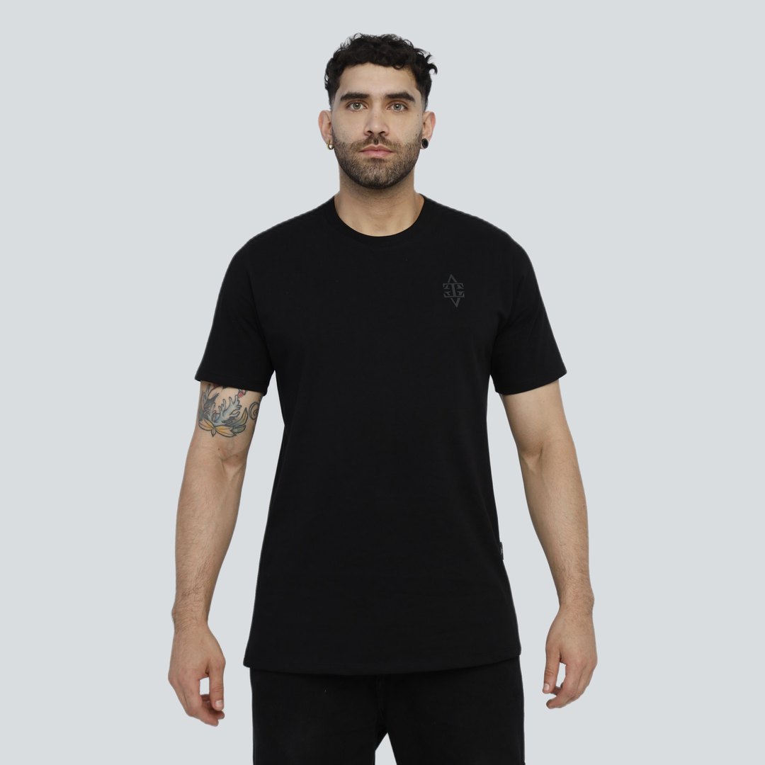 Camiseta Tenuta Negra Lusso Discreto