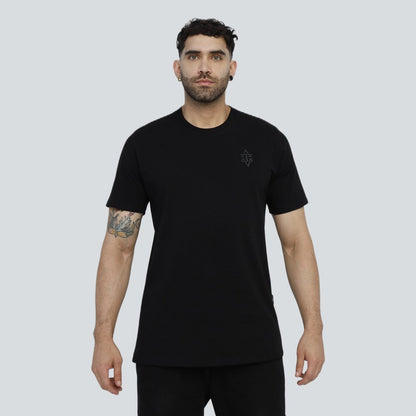 Camiseta Tenuta Negra Lusso Discreto